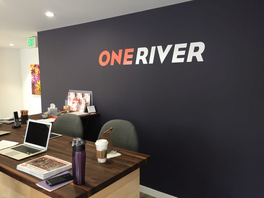 One River Interior Sign