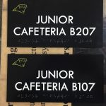 Junior Cafeteria Sign