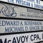 Randolph Surgery Center Exterior Panel Sign