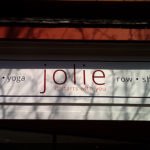 Jolie Carved PVC Exterior Sign