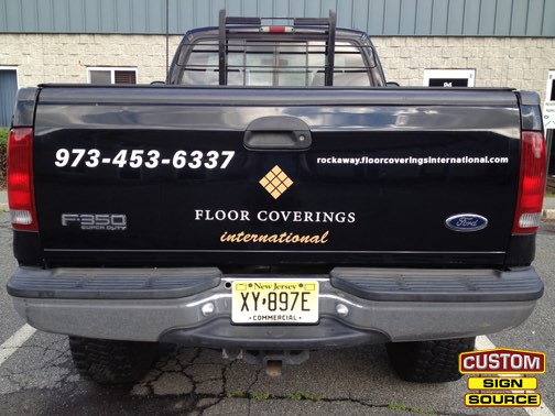 Floor Coverings International Truck Vehicle Graphics by Custom Sign Source
