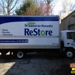 Habitat For Humanity Box Truck Graphics by Custom Sign Source