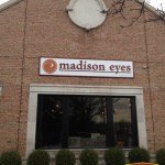 Madison Eyes Carved Building Sign by Custom Sign Source