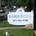 Marquis Street Sign by Custom Sign Source