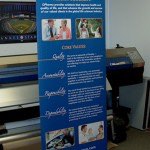 QPharma Banner Stand by Custom Sign Source - Morris County, NJ