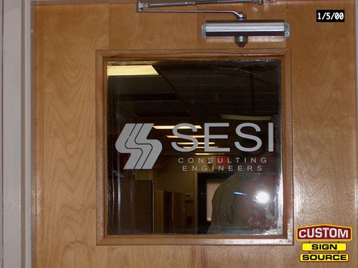 SESI Window Graphics by Custom Sign Source - Morris County, NJ