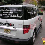 School of Rock Honda Element Vehicle Graphics by Custom Sign Source