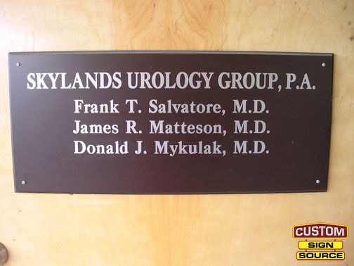 Skylands Urology Building Sign by Custom Sign Source – Succasunna, Morristown, Madison, Randolph, NJ – Building Signs