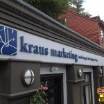 Kraus Marketing Dimensional Letters Building Sign by Custom Sign Source