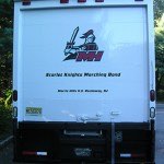 Morris Hills Marching Band Box Truck Vehicle Graphics by Custom Sign Source