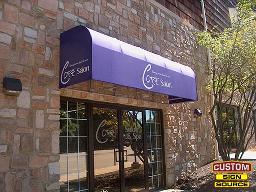 Core Salon Commercial Awning