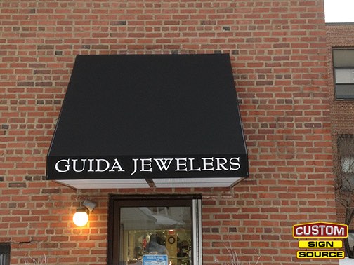 Guida Jewelers Commercial Awning
