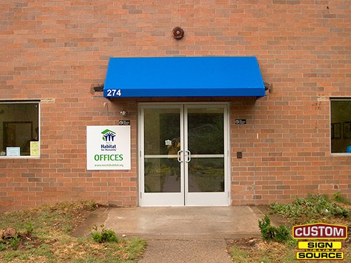 Habitat For Humanity Commercial Awning
