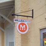 MILLEABROS Hanging Building Sign by Custom Sign Source - , Boonton, Morris County, NJ