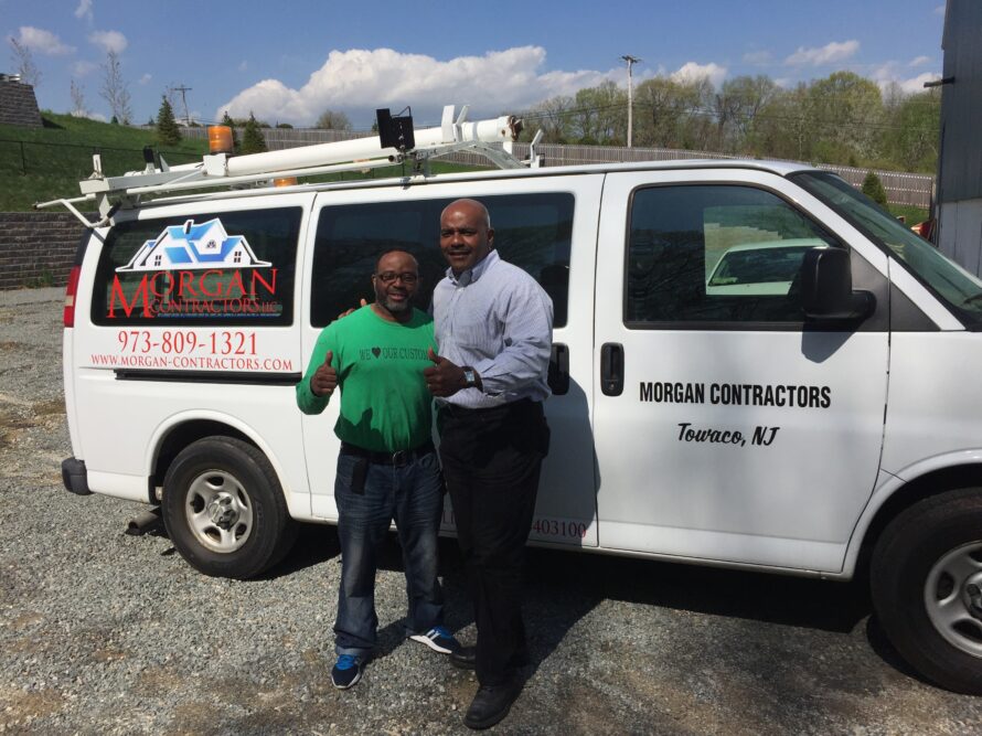 Contractors Vinyl Cut Van Decals