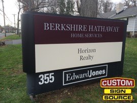 Berkshire Hathaway Aluminum Cut Out Light Box Panel
