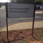 EMD Directional Post and Panel Sign by Custom Sign Source - Morris County, NJ