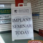 Morris County Dental A-Frame by Custom Sign Source - Morris County, NJ