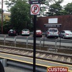NJ Transit Anderson St. Station No Parking Mass Transit Signage by Custom Sign Source - Morris County, NJ