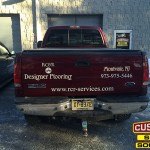 RC&R Designer Flooring F350 Truck Vehicle Graphics by Custom Sign Source - Morris County, NJ
