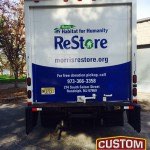 Habitat for Humanity Restore Randolph Box Truck Graphics by Custom Sign Source - Morris County, NJ