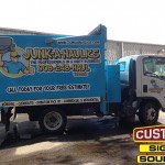 Junk-A-Haulics Truck Graphics by Custom Sign Source - Morris County, NJ