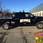 Shupe Services Ram 3500 Truck Graphics by Custom Sign Source - Morris County, NJ