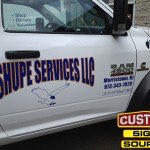 Shupe Services Ram 4500 Truck Graphics by Custom Sign Source - Morris County, NJ
