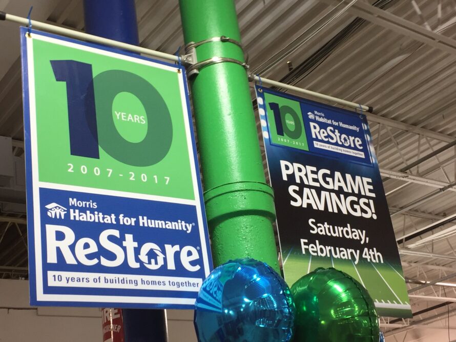 Interior Hanging Signage
