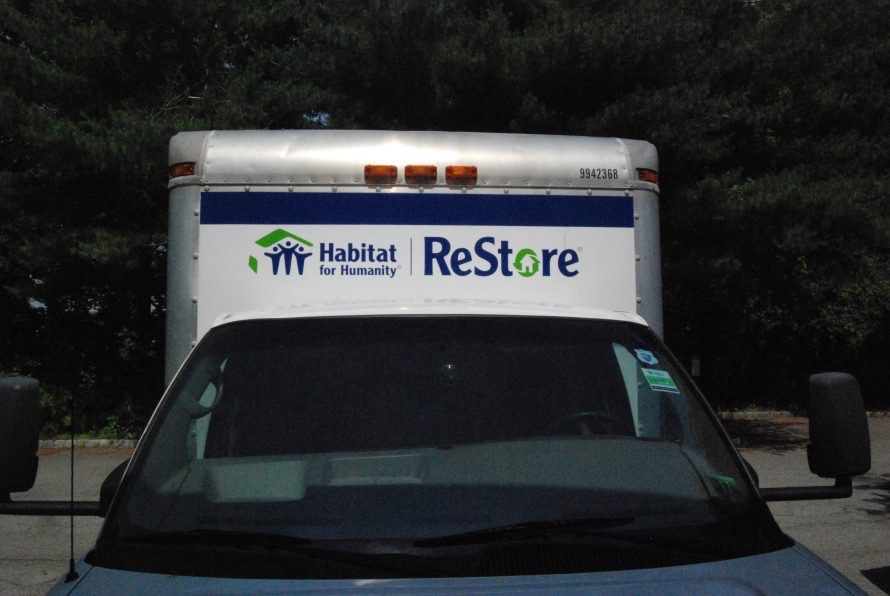 Habitat for Humanity Truck Graphics Top-front